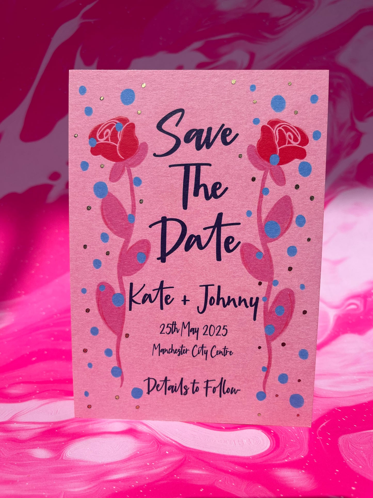 Save The Date Wedding Invitation