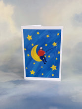 Load image into Gallery viewer, Man On The Moon Card
