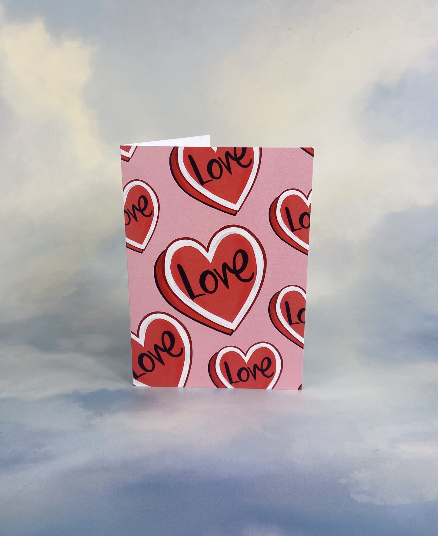 Love Hearts,  Card