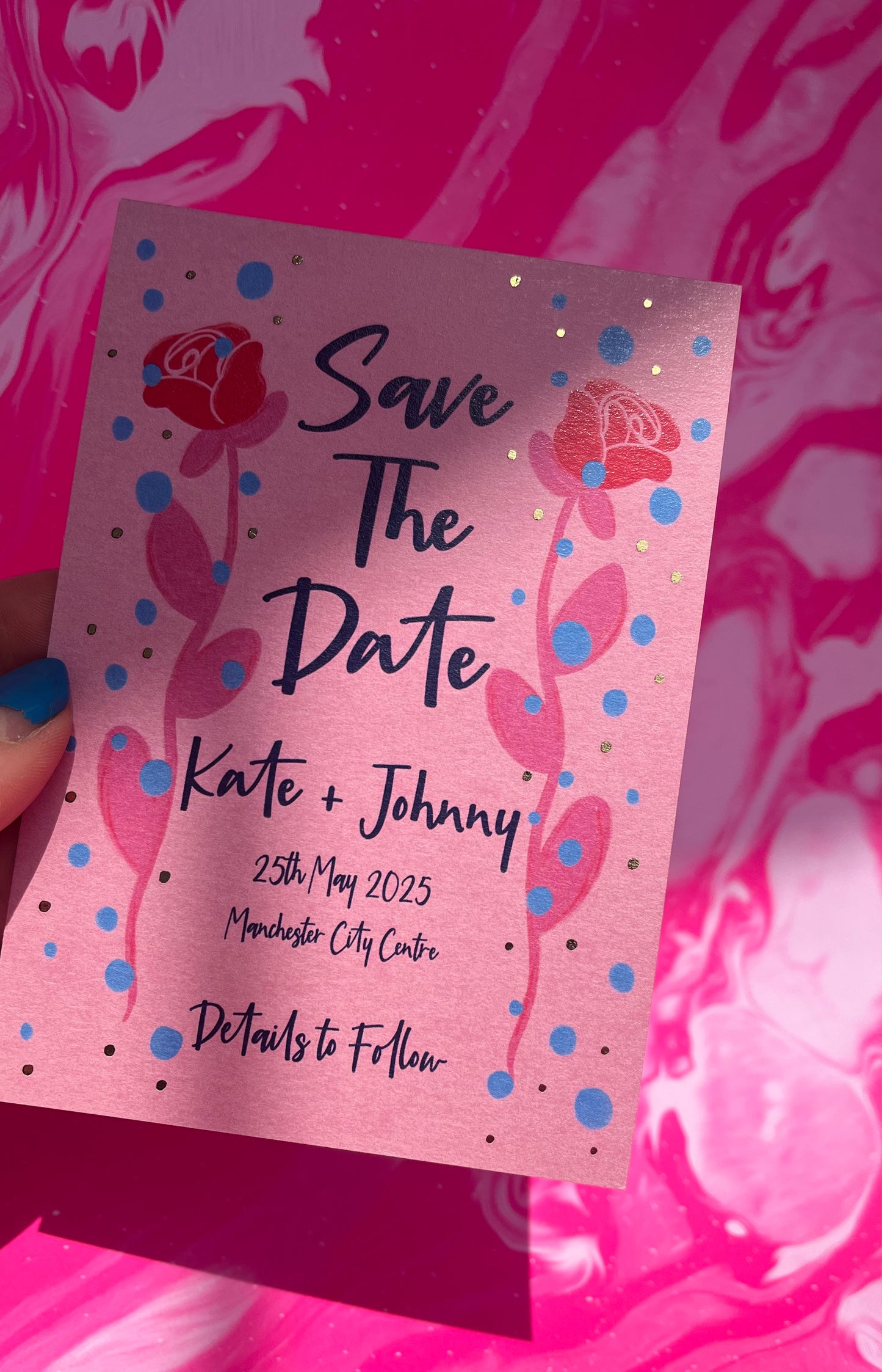 Save The Date Wedding Invitation