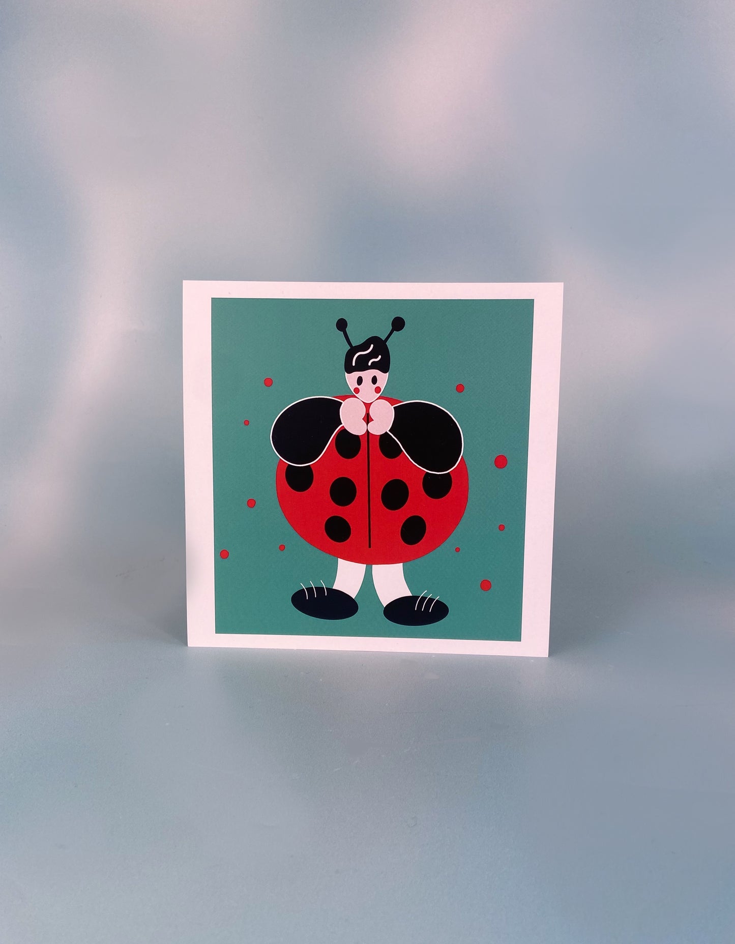 Ladybird, Children's Vintage Dress Up Print, Mini Print
