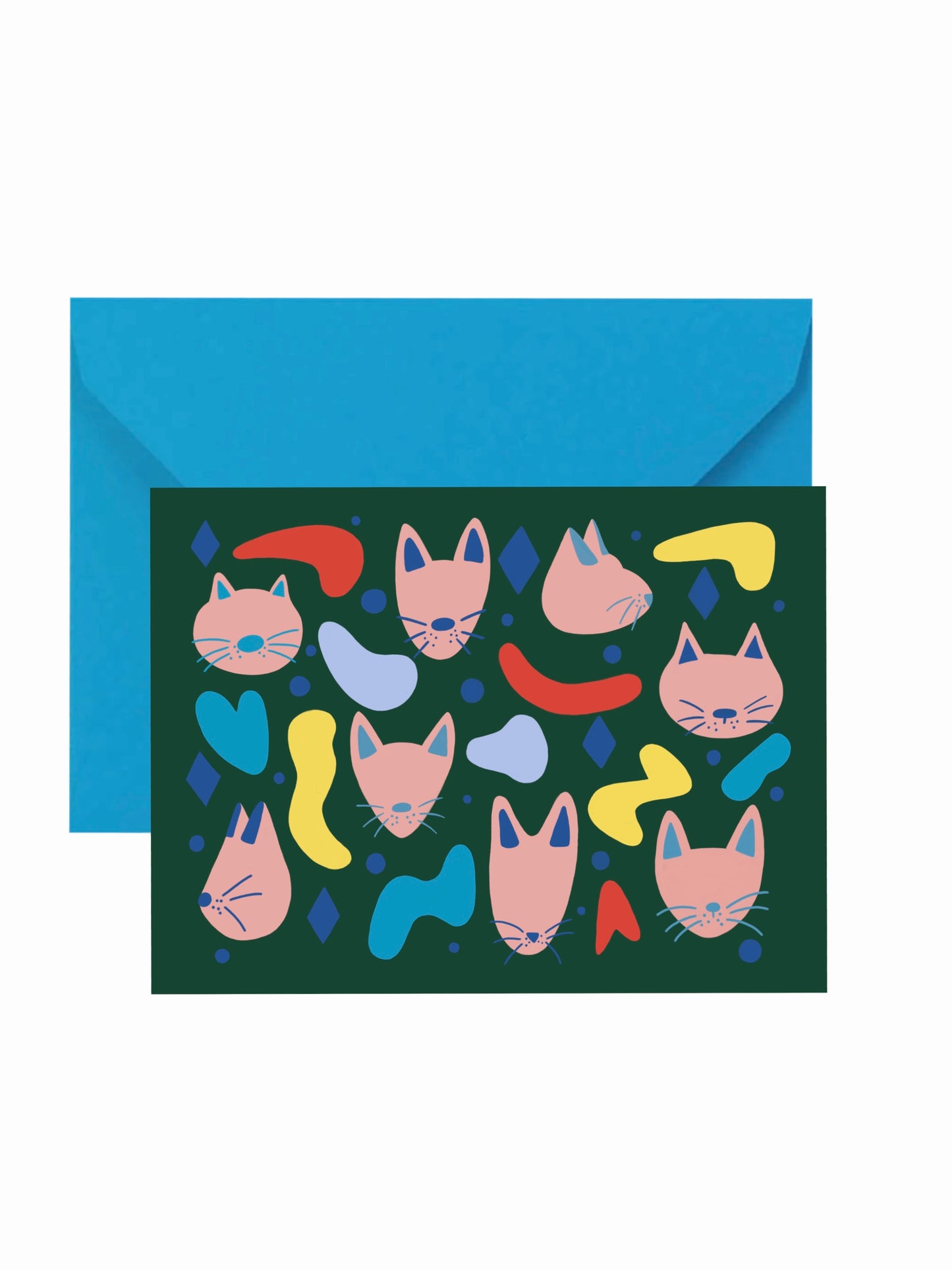 Cats and Shapes Card