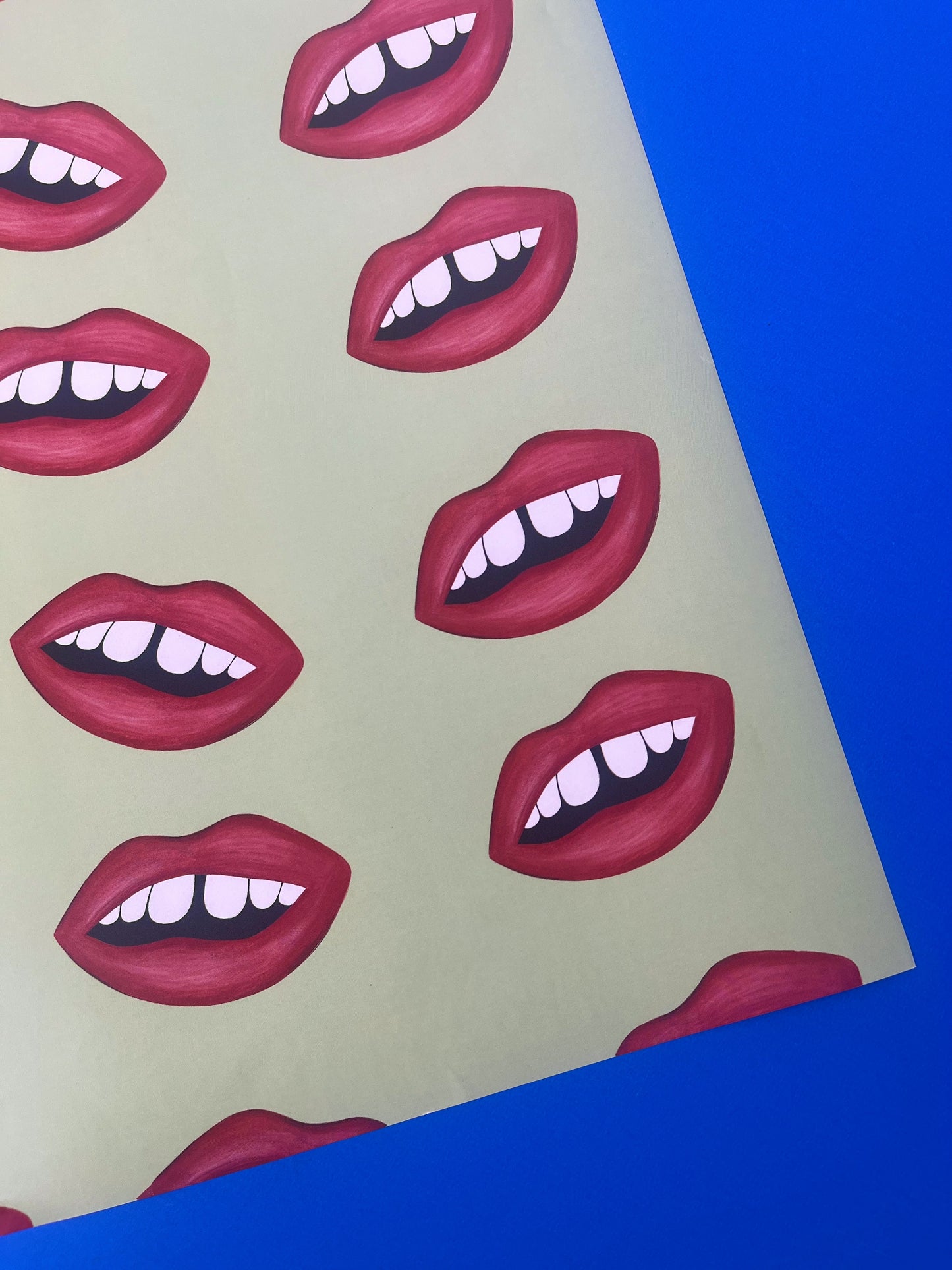 Lips Wrapping Paper