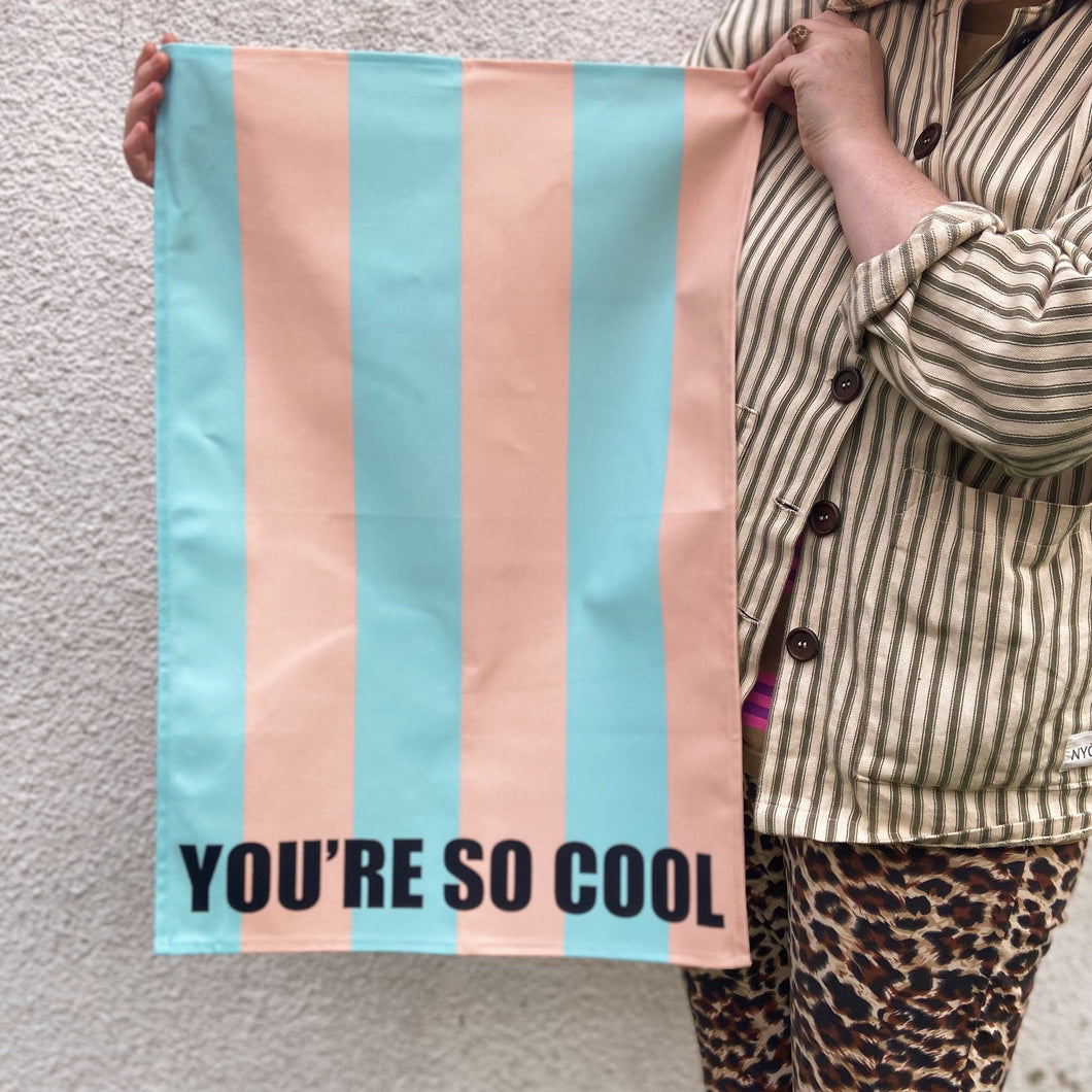 Striped Your So Cool, Teatowel