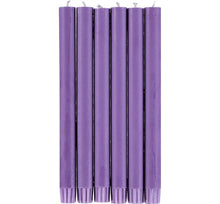Load image into Gallery viewer, Doge Purple Eco Dinner Candles, 6 Pack
