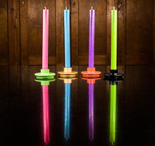 Load image into Gallery viewer, Doge Purple Eco Dinner Candles, 6 Pack
