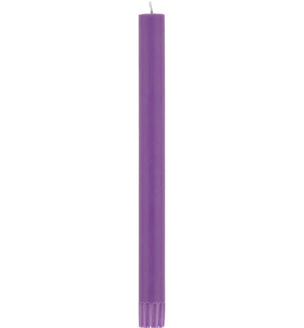 Doge Purple Eco Dinner Candle, Single