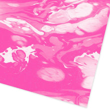 Load image into Gallery viewer, Neon Pink Marble Wrapping Paper
